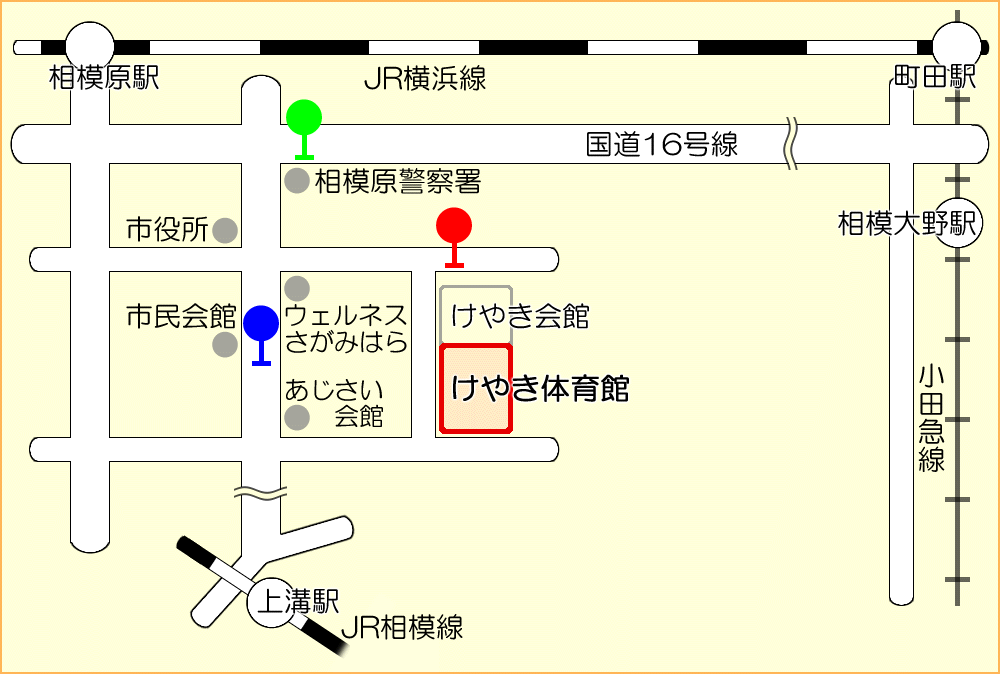 バス停案内図